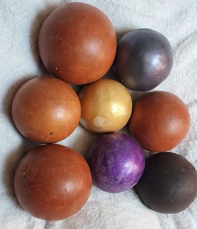 Polished Dorodango Spheres Example - NOT FOR SALE
